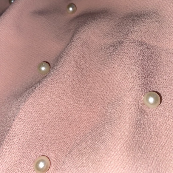 Rose-Gold crop top pearls - Picture 4 of 5